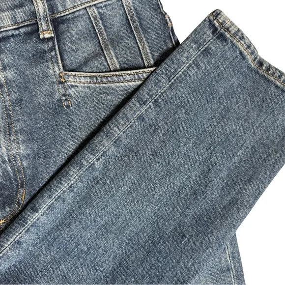 Favorite Daughter Jordie High Rise Straight Jeans 28x30 Made USA #FCJLBC5546 - Picture 9 of 15